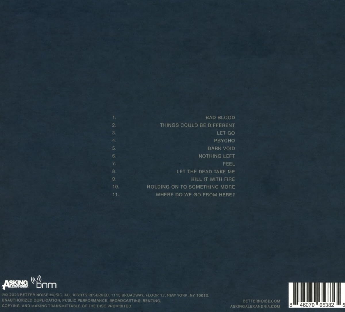 Where Do We Go From Here? . Asking Alexandria . CD