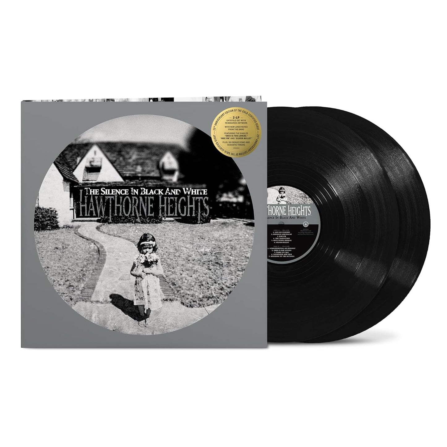 The Silence In Black And White . Hawthorne Heights . Vinyl