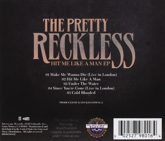 Hit Me Like A Man . The Pretty Reckless . Vinyl