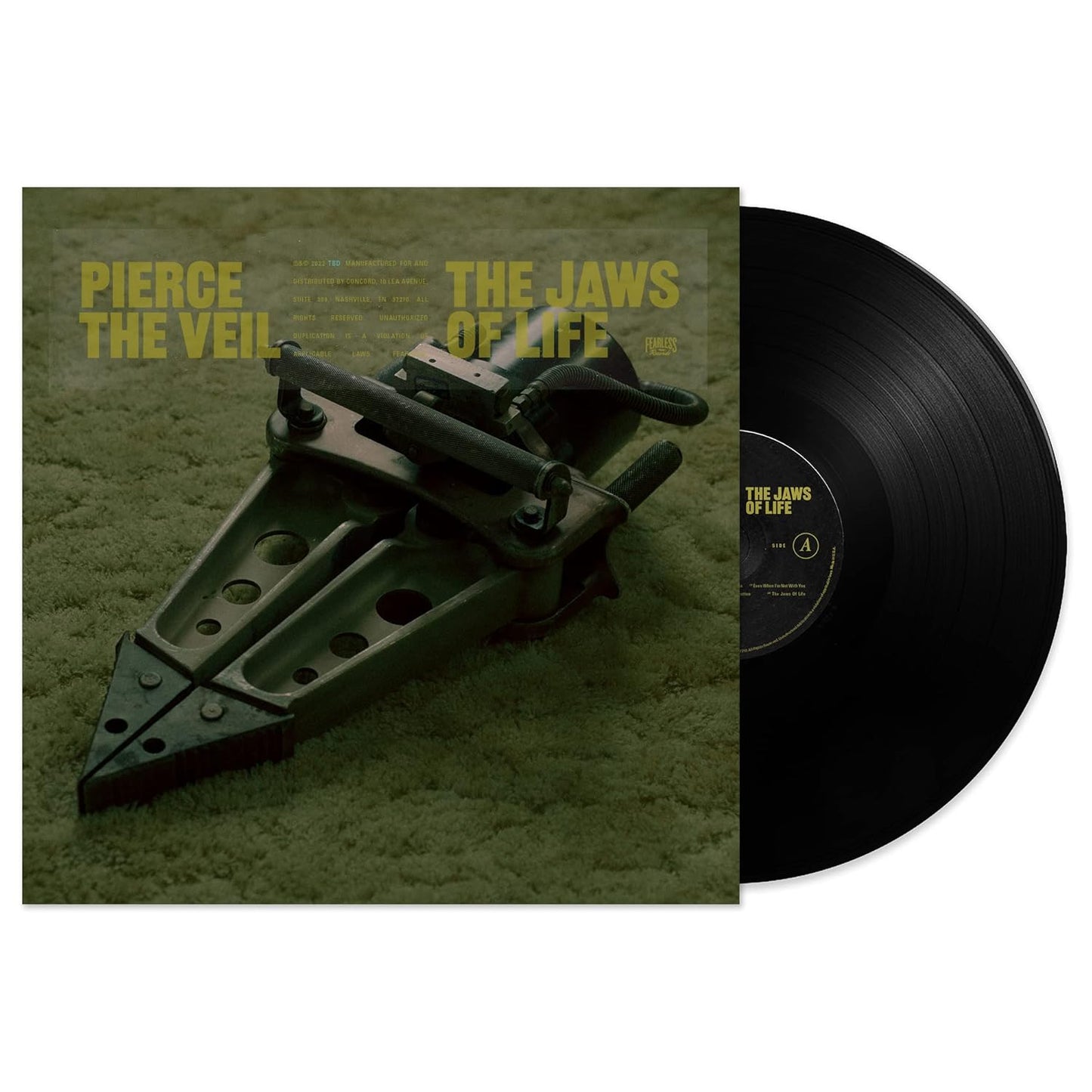 The Jaws Of Life . Pierce The Veil . Vinyl