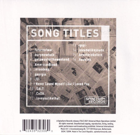 -!- . Dead Poet Society . CD