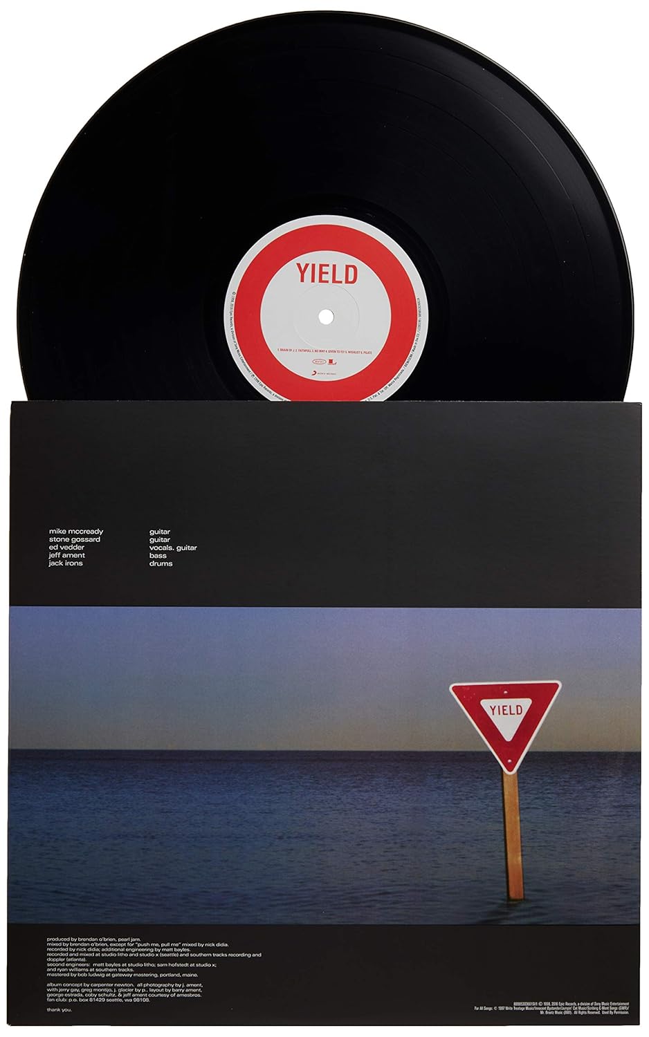 Yield . Pearl Jam . Vinyl