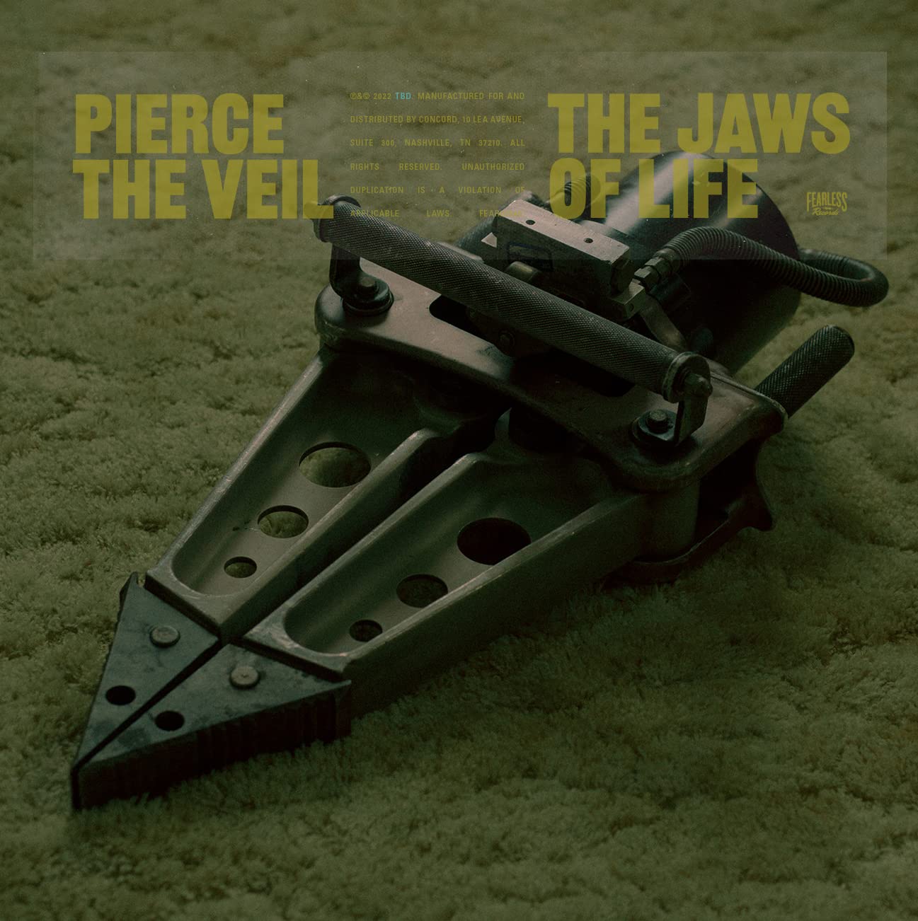 The Jaws Of Life . Pierce The Veil . CD