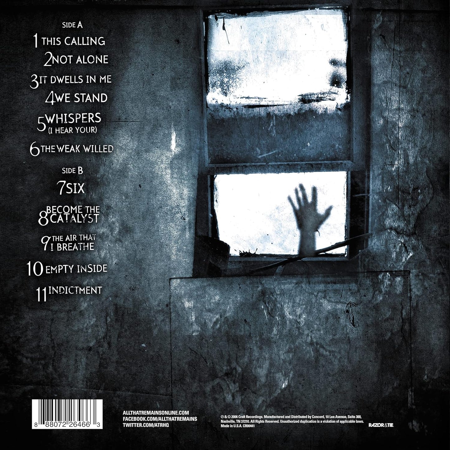 The Fall Of Ideals . All That Remains . Vinyl