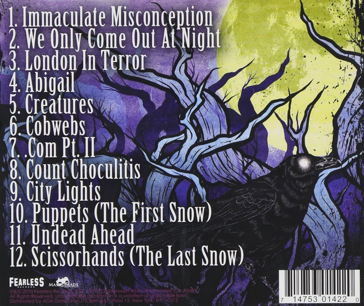 Creatures . Motionless In White . CD