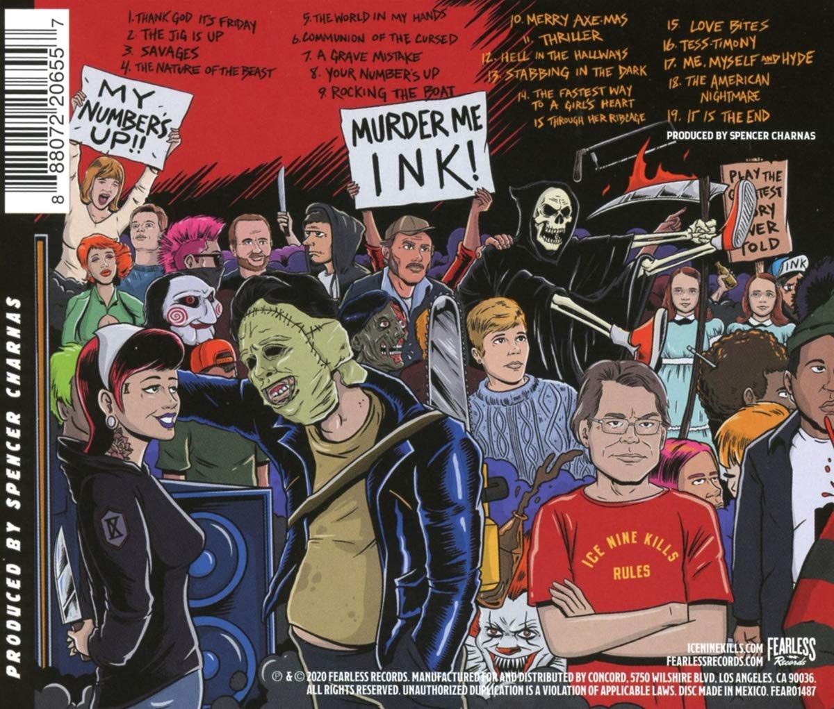 I Heard They KILL Live . Ice Nine Kills . CD