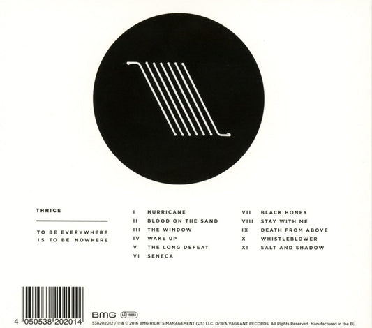 To Be Everywhere Is to Be Nowhere . Thrice . Vinyl