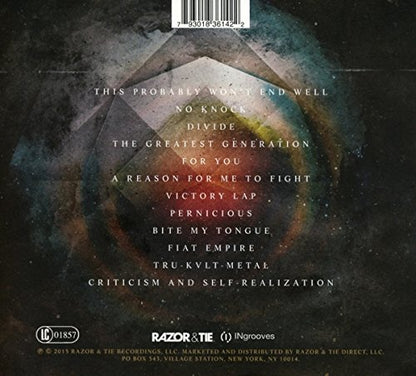 The Order of Things . All That Remains . CD
