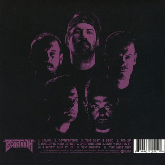 Below . Beartooth . CD