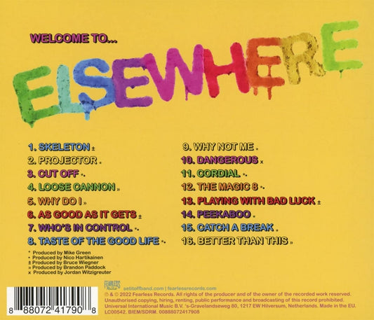 Elsewhere . Set It Off . CD