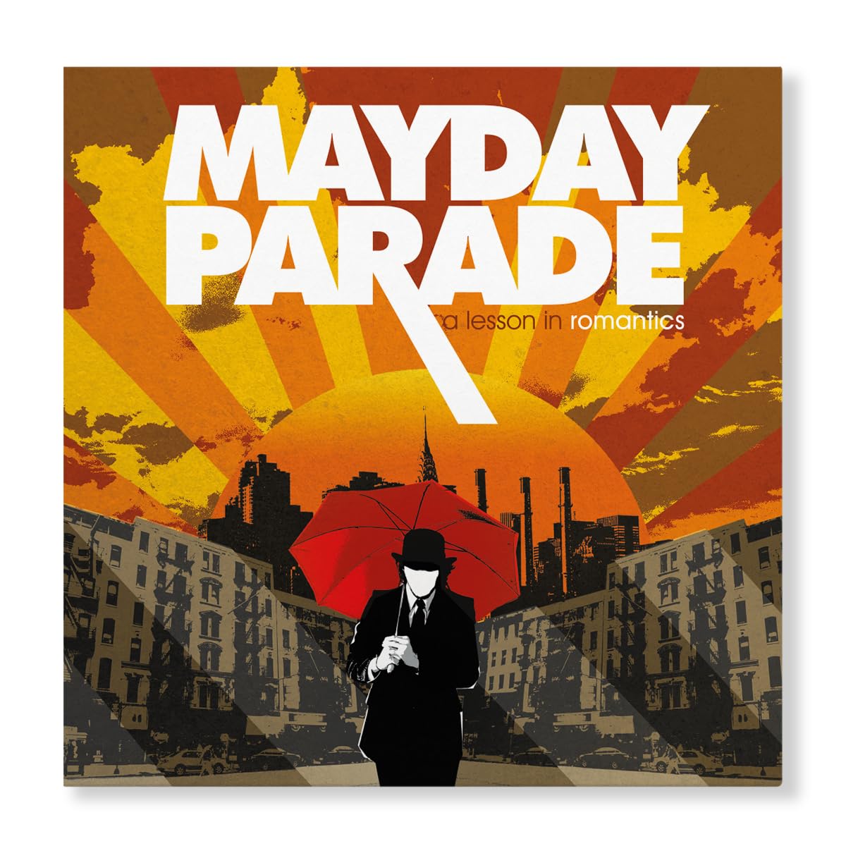 A Lesson In Romantics . Mayday Parade . Vinyl