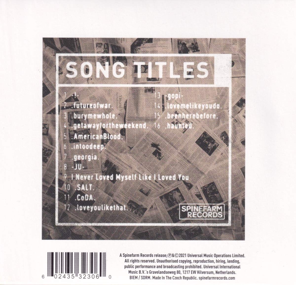 -!-  . Dead Poet Society . CD