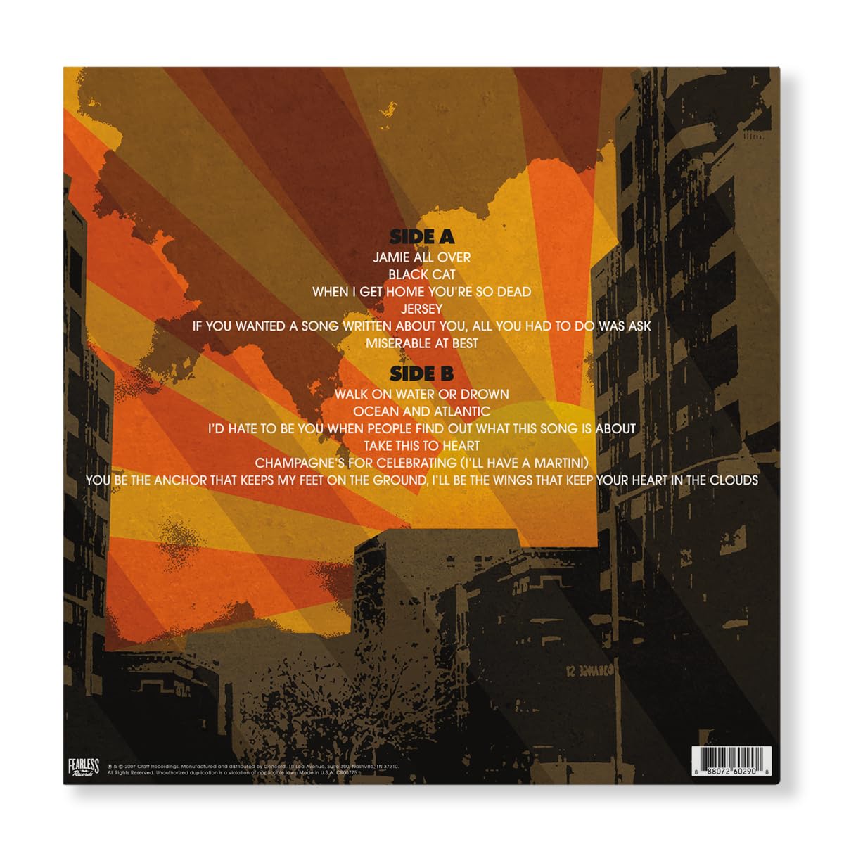 A Lesson In Romantics . Mayday Parade . Vinyl