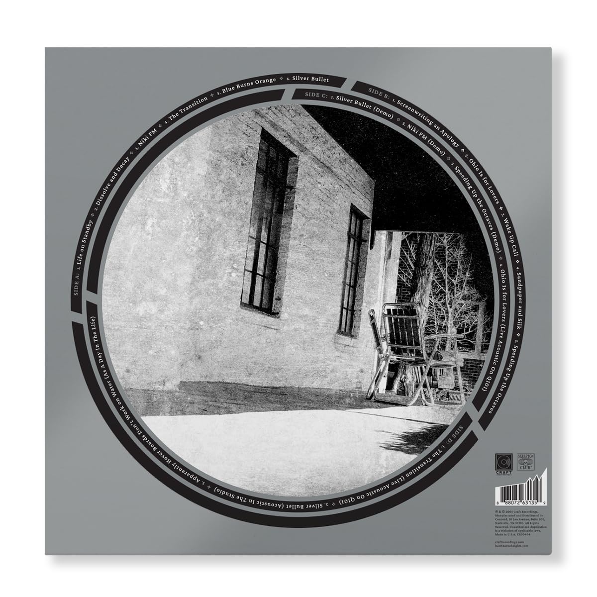 The Silence In Black And White  . Hawthorne Heights . Vinyl