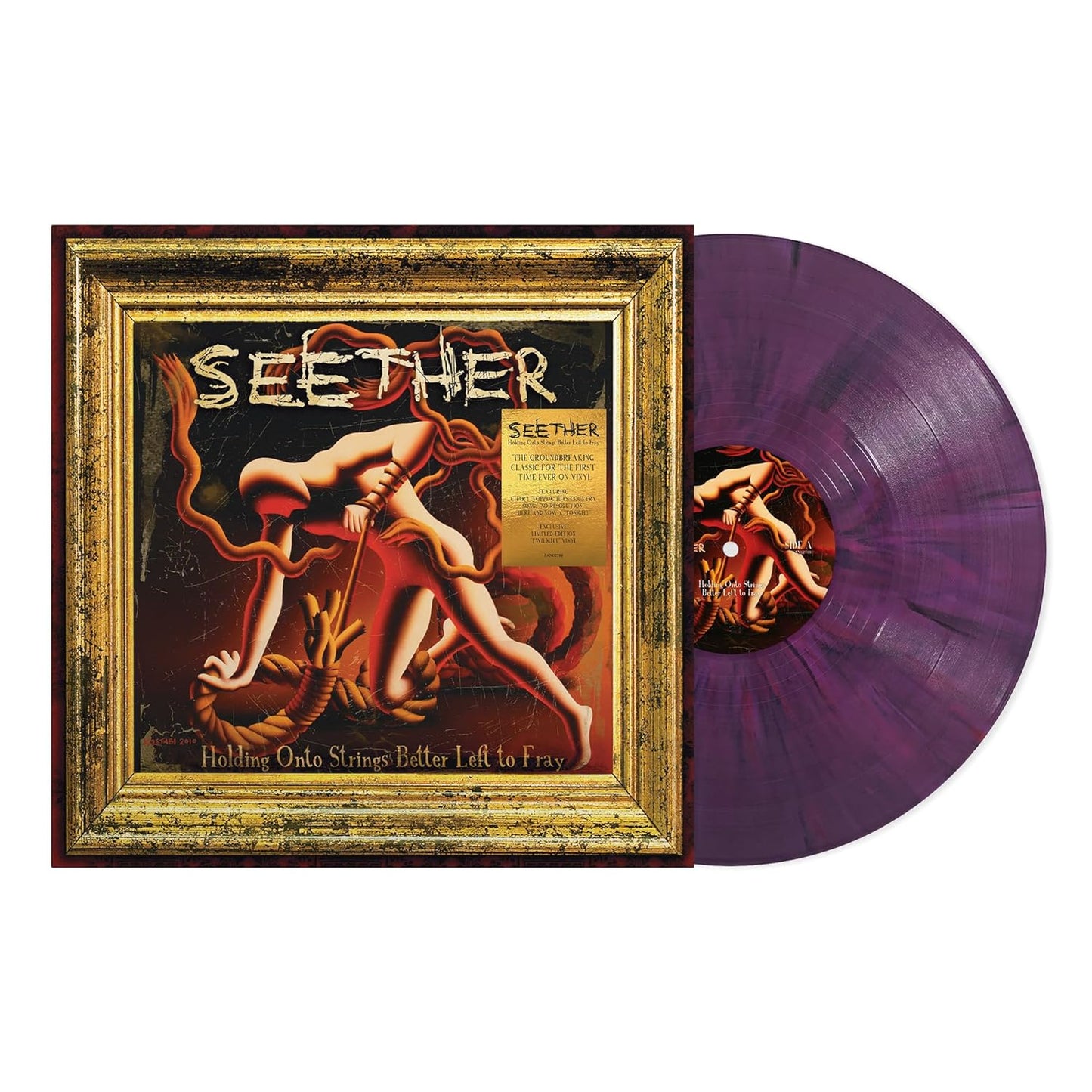 Holding Onto Strings Better Left To Fray . Seether . Vinyl