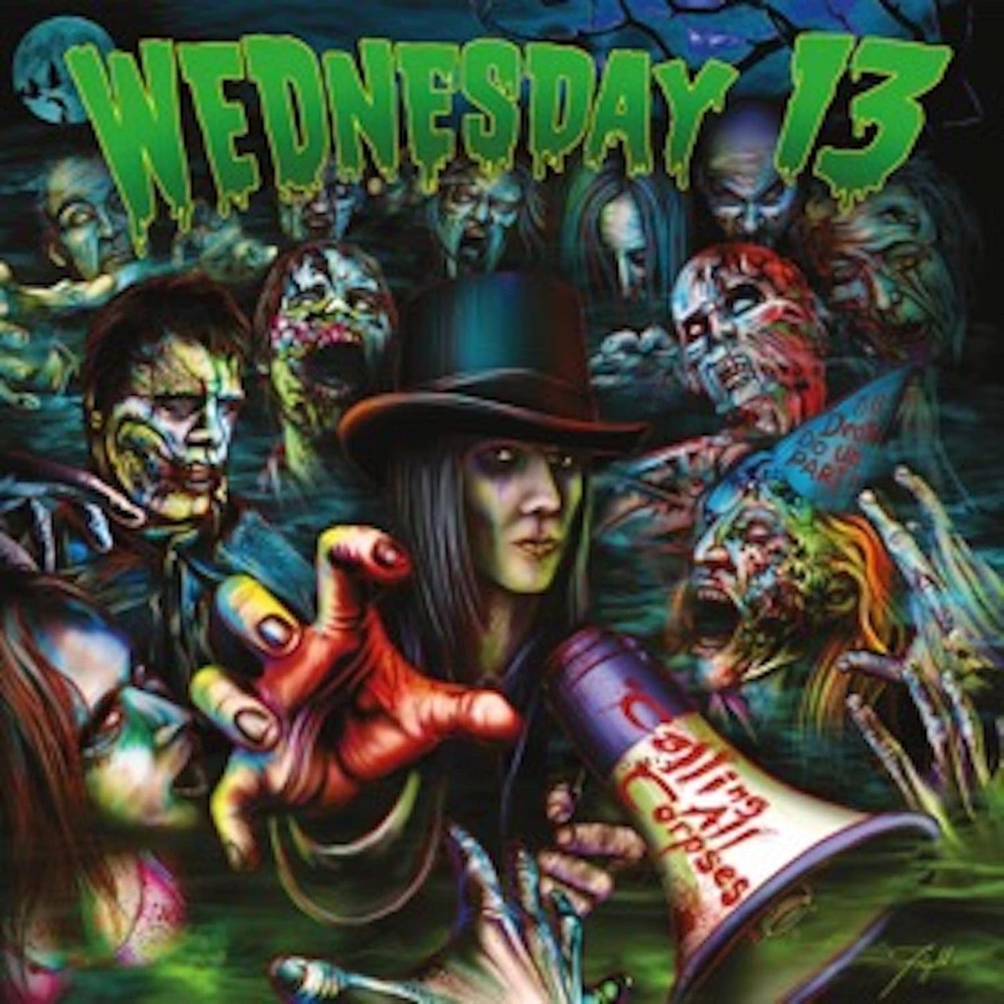 Calling All Corpses . Wednesday 13 . CD