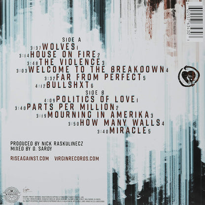 Wolves . Rise Against . Vinyl