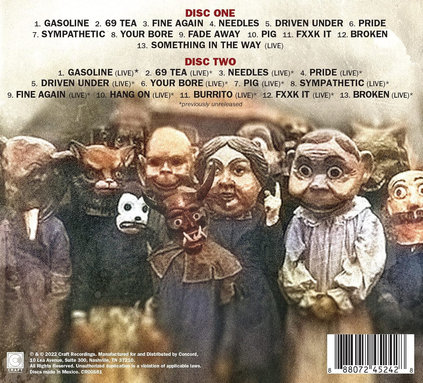 Disclaimer . Seether . CD