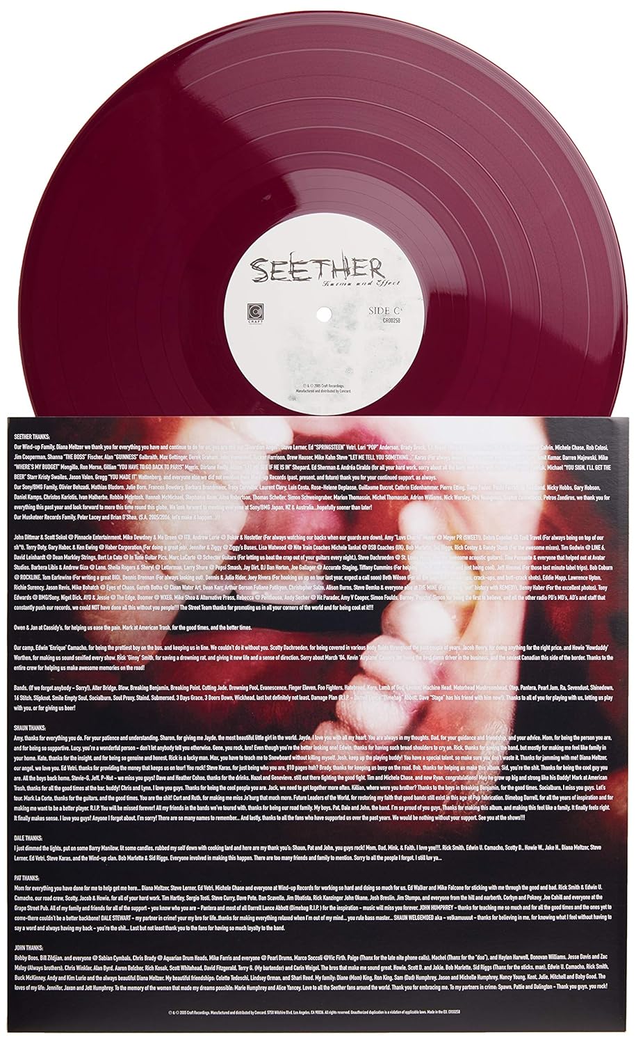 Karma And Effect . Seether . Vinyl