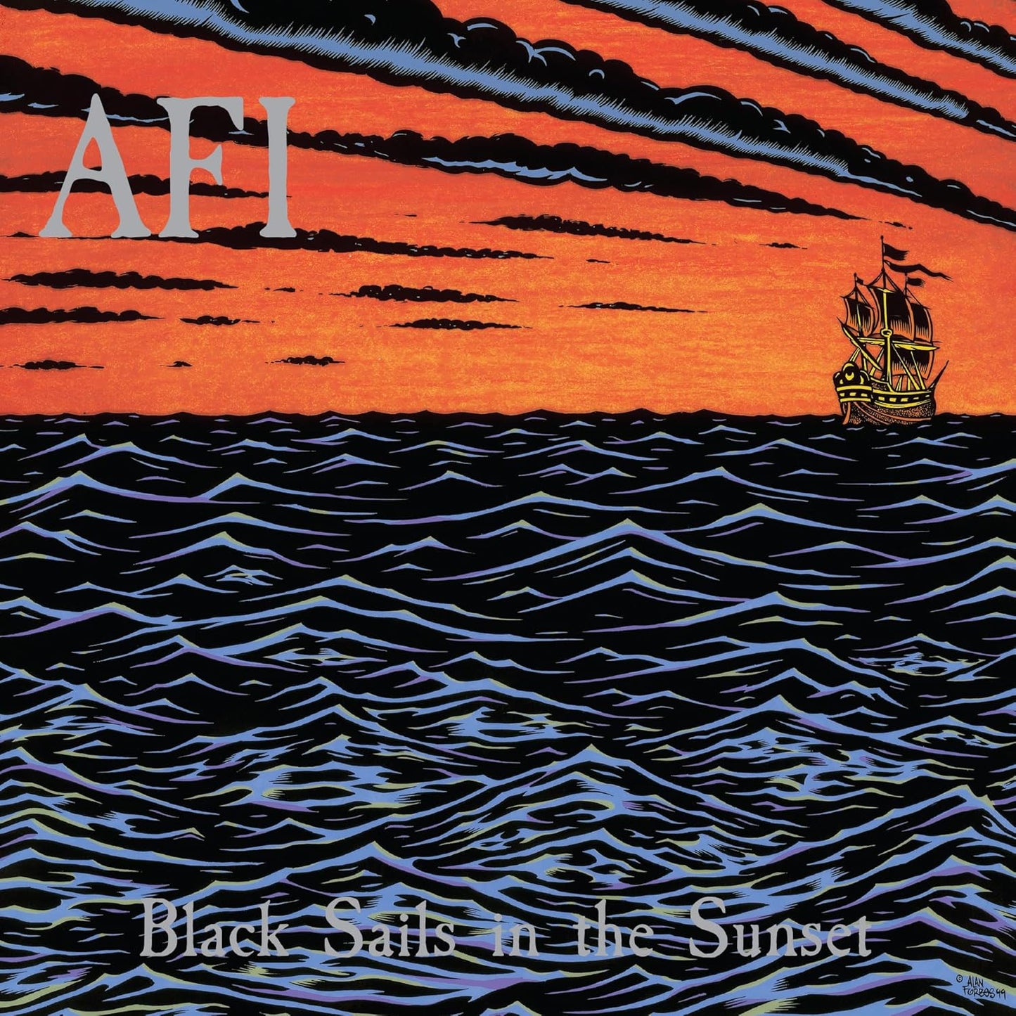 Black Sails in the Sunset . AFI . Vinyl