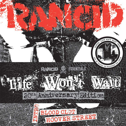 Life Won't Wait . Rancid . 6x 7" Singles on Vinyl