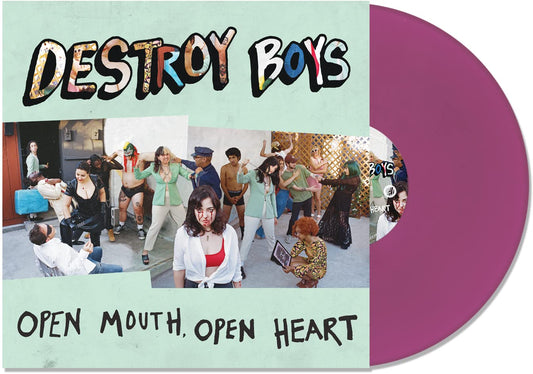 Open Mouth, Open Heart . Destroy Boys . Vinyl