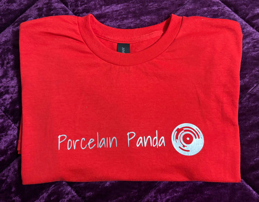 Official Panda Merch . Blood Red T-Shirt