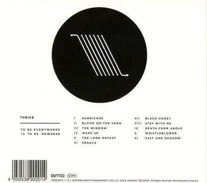 To Be Everywhere Is to Be Nowhere . Thrice . CD
