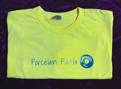 Official Panda Merch . Caution Yellow T-Shirt