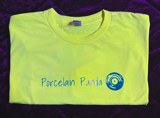 Official Panda Merch . Caution Yellow T-Shirt